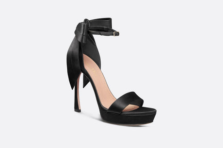 Sandals Ms. Platform Dior Material Soft Leather and Black Disco 24