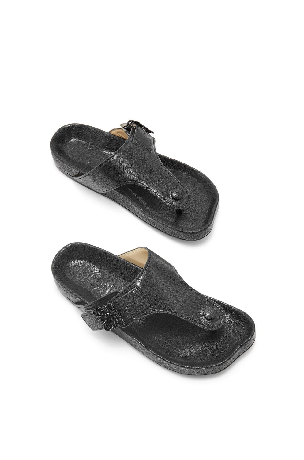 LOEWE Black Ease Sandals for Women