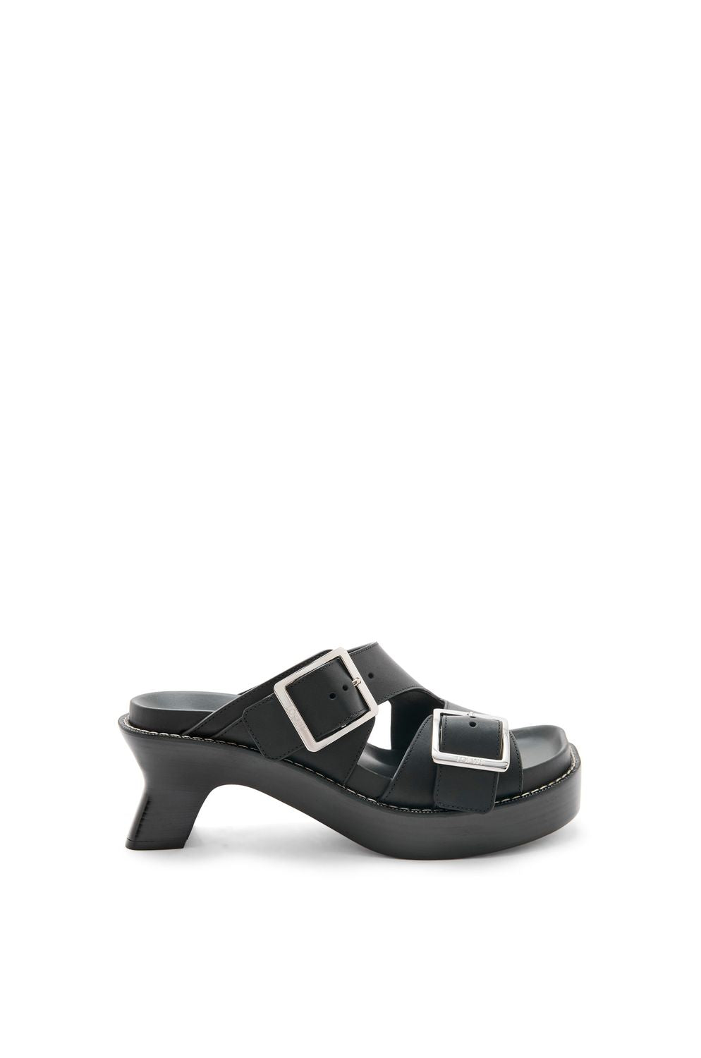 LOEWE Easy Black Sandals for the Modern Woman