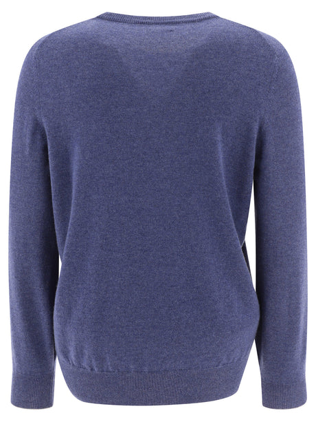 BRUNELLO CUCINELLI Luxurious Cashmere Crewneck Sweater for Men