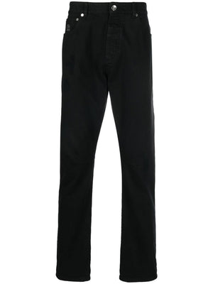 BRUNELLO CUCINELLI Men's Black Denim Jeans - SS24 Collection