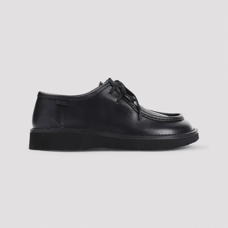LOEWE Faro Calfskin Leather Sneakers