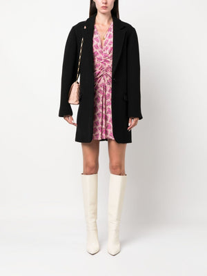 妯林卡黑色羊毛和羊绒夹克 - 绝对经典，必不可少的时尚单品