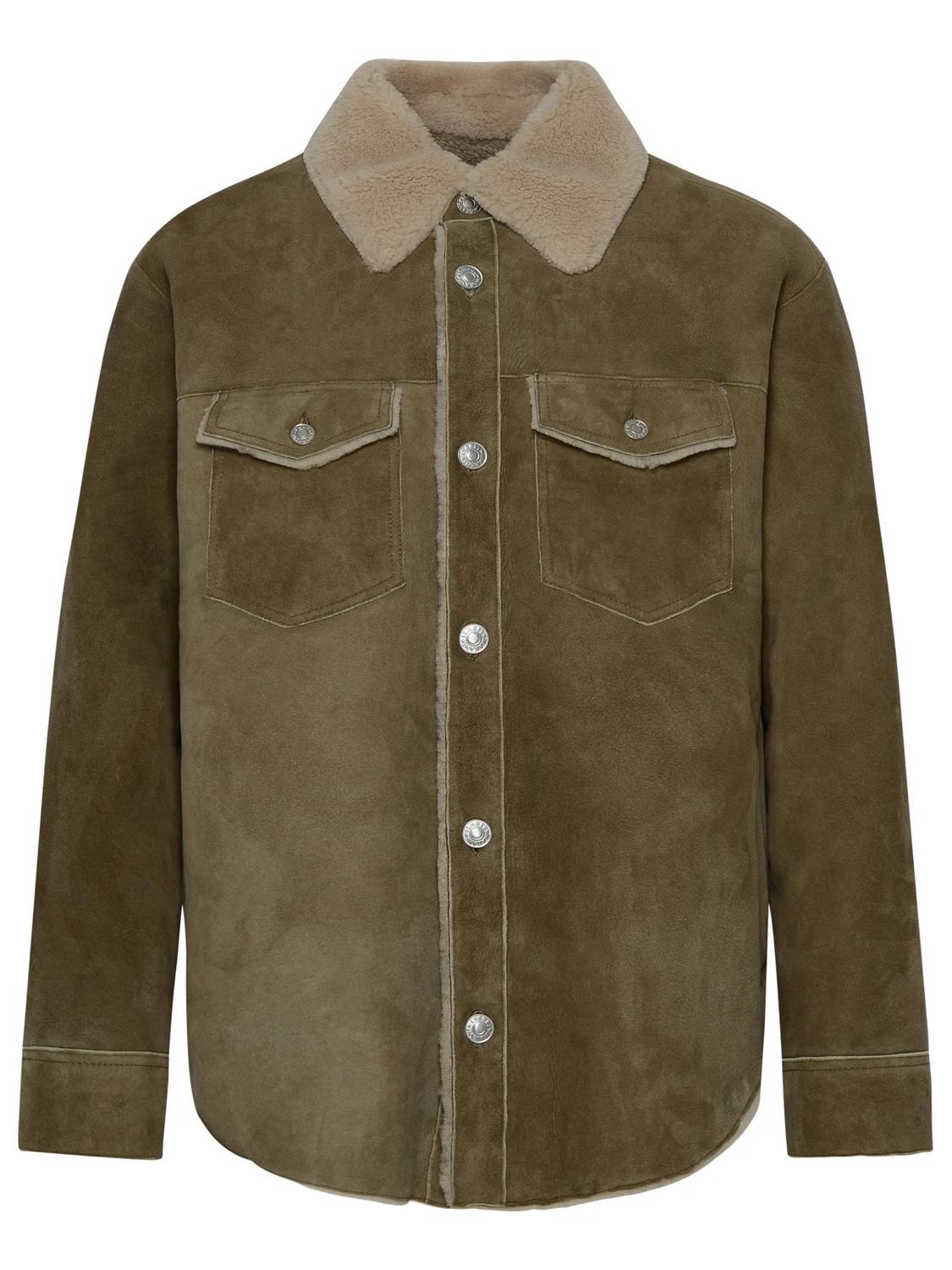 ISABEL MARANT Classy Lamb Skin Men's FW22 Outerwear Jacket in 67KI Color
