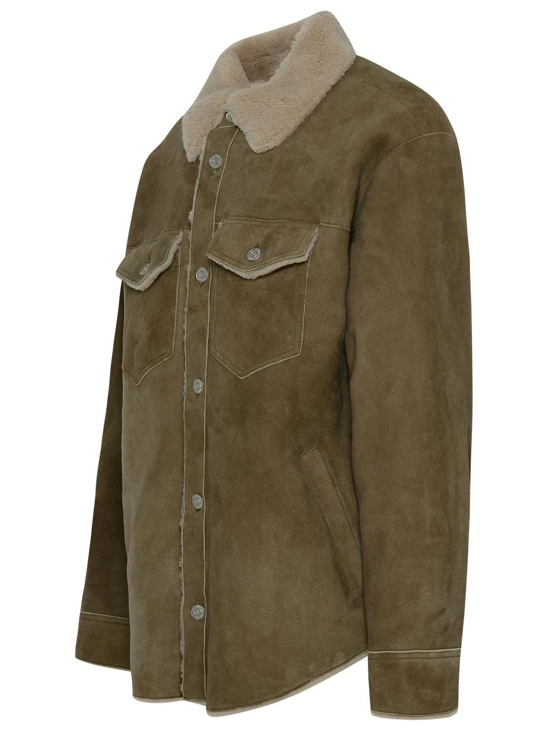 ISABEL MARANT Classy Lamb Skin Men's FW22 Outerwear Jacket in 67KI Color