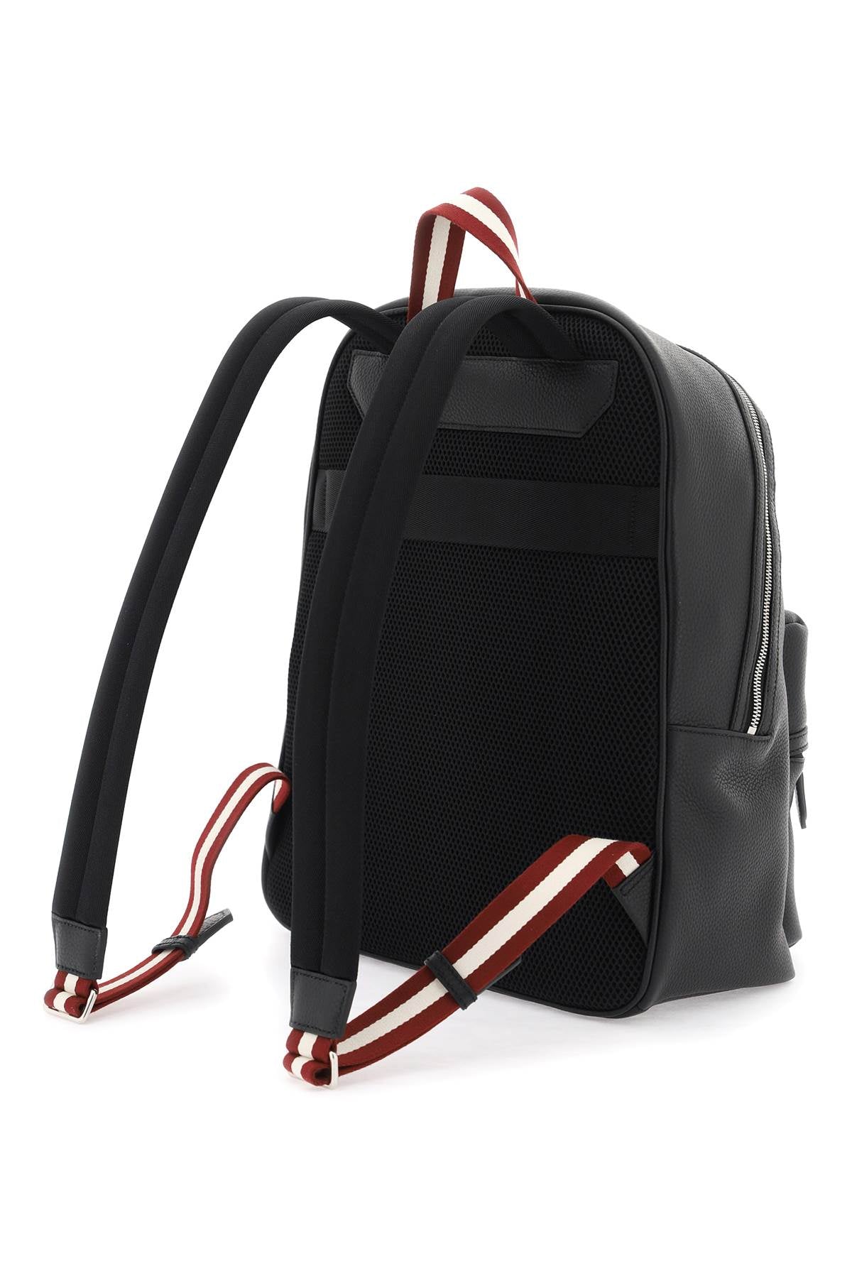 Luxurious and Sleek Black Leather Backpack for Men