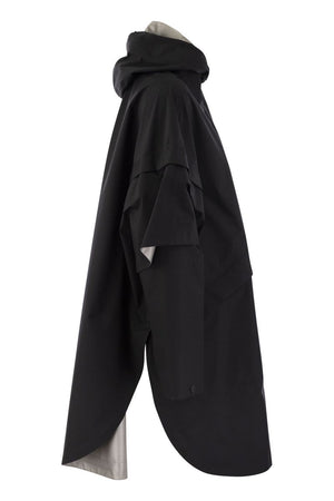 Gore-Tex Detachable Sleeve Cape Jacket