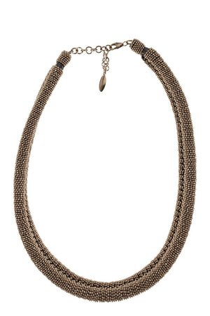 BRUNELLO CUCINELLI Delicate and Shimmering Necklace for Women in SS24 Collection
