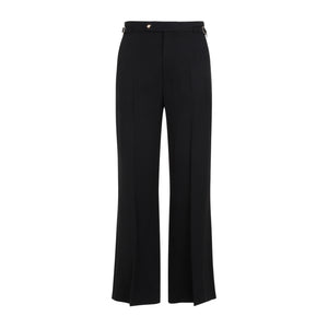 CASABLANCA Elevate Your Style with These Men's Black Straight Leg Pants for FW23