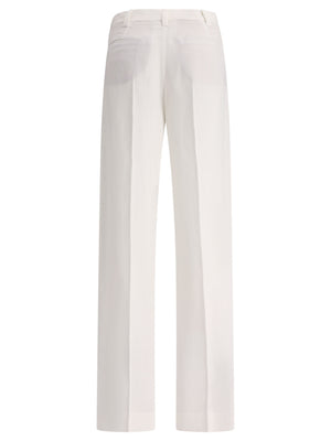 宽松版型裤子-女装白色长裤