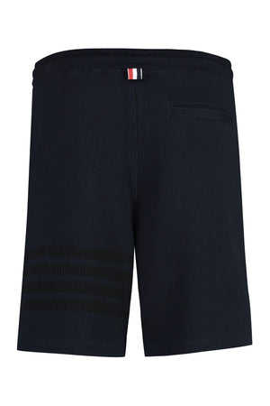 Blue Cotton Bermuda Shorts for Men - SS23コレクション