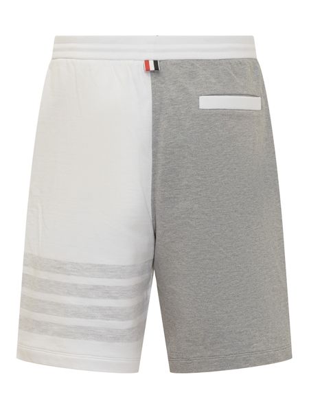 THOM BROWNE Multicoloured Cotton Bermuda Shorts for Men - SS23 Collection