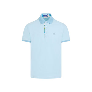 Áo Polo in họa tiết xanh dành cho nam - Phiên bản SS24