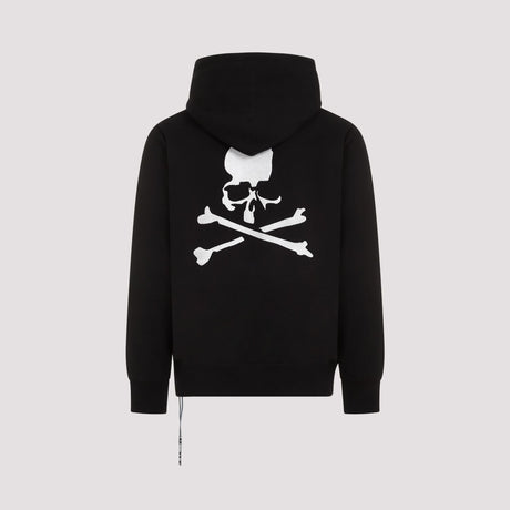 MASTERMIND JAPAN Men's Black Embroidered Hoodie for SS24