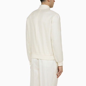 時尚男士白色輕薄外套 - 2024春夏款