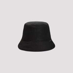 女式黑色书呆子桶帽 SS24