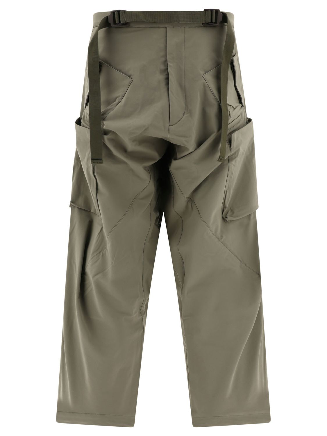 ACRONYM Mens Relaxed Fit Green Trousers for FW24