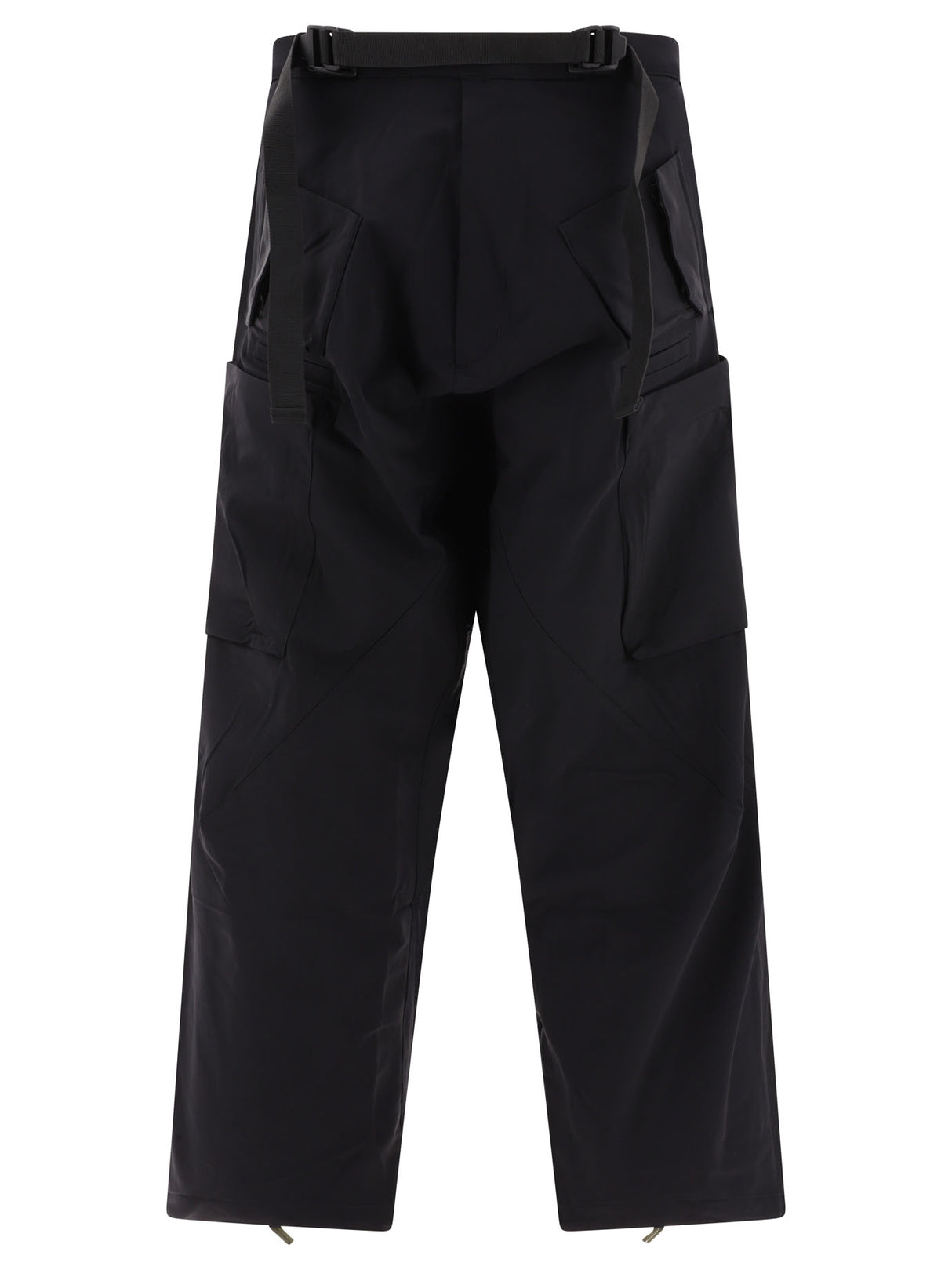 Men's Black Relaxed Fit Trousers for FW23 by ACRONYM