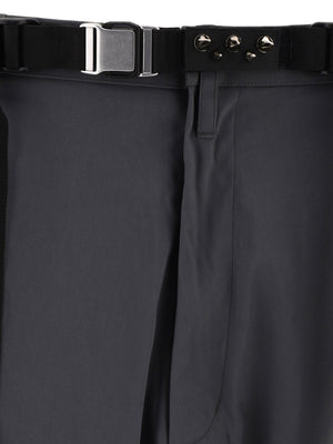 男士灰色P55-M长裤 2024春夏系列