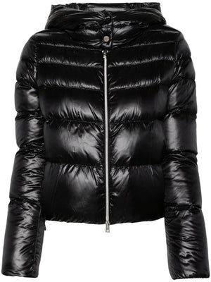 HERNO HOODED PUFFER JACKET