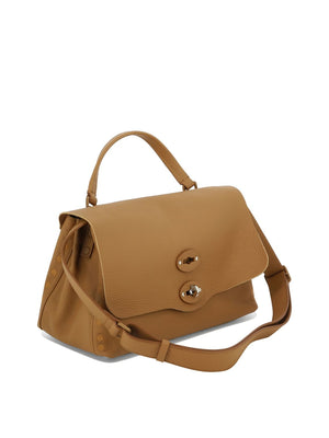 ZANELLATO Luxurious and Timeless Brown Leather Handbag for Women - FW24