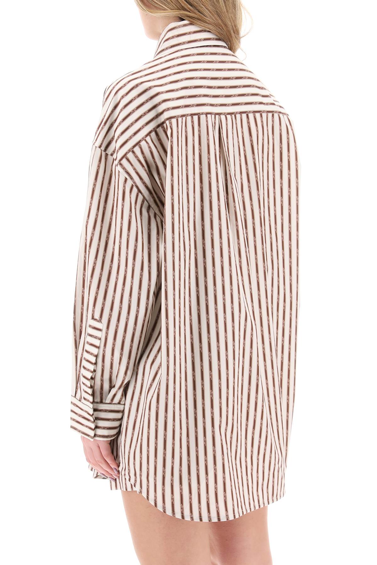 AMIRI Multicolor Striped Oversized Shirt for Women