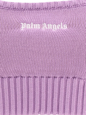 PALM ANGELS "CLASSIC LOGO" KNIT TOP