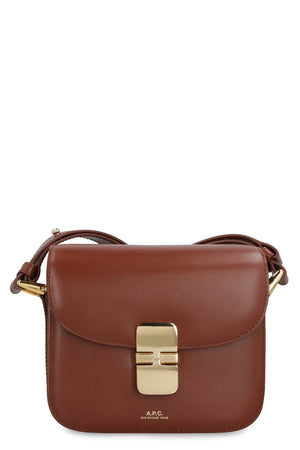 Minimalist Brown Leather Shoulder Bag for Women | SS24 Collection