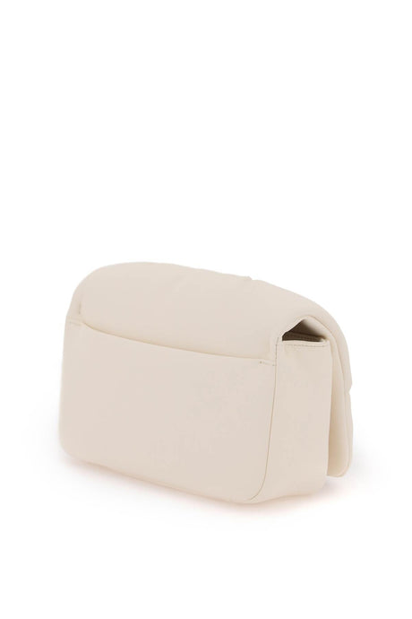ROGER VIVIER Creamy White Ruched Shoulder Handbag for Women