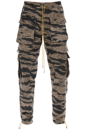 RHUDE Tiger Camo Cargo Pants for Men - SS23 Collection