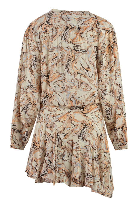 ISABEL MARANT Printed Silk Dress for Women - FW23 Collection