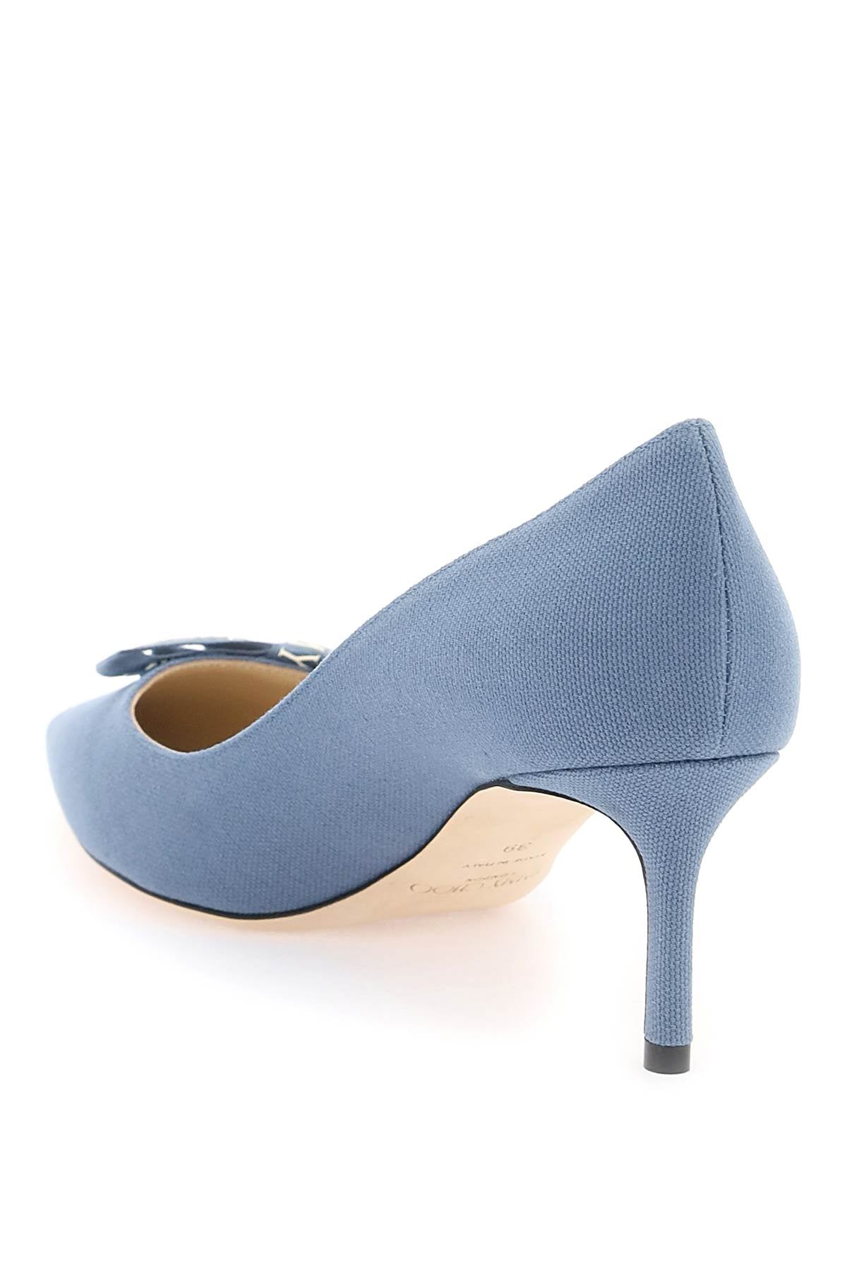 Giày cao gót Romy 60 dành cho phụ nữ màu xanh, SS24