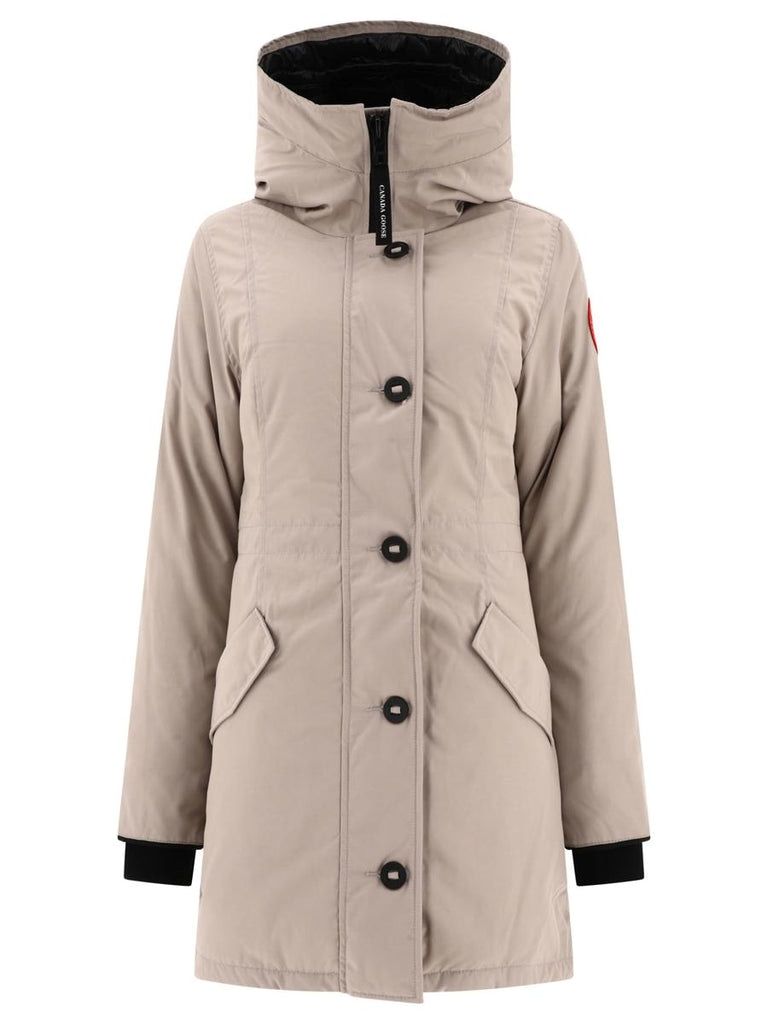 CANADA GOOSE Women's Rossclair Parka Jacket in Tan for FW24