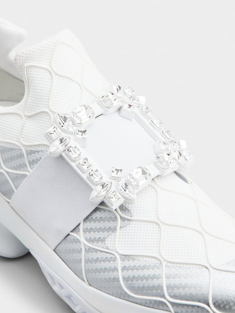ROGER VIVIER Viv'Run Heb. Strass Sneakers - SS24 Collection