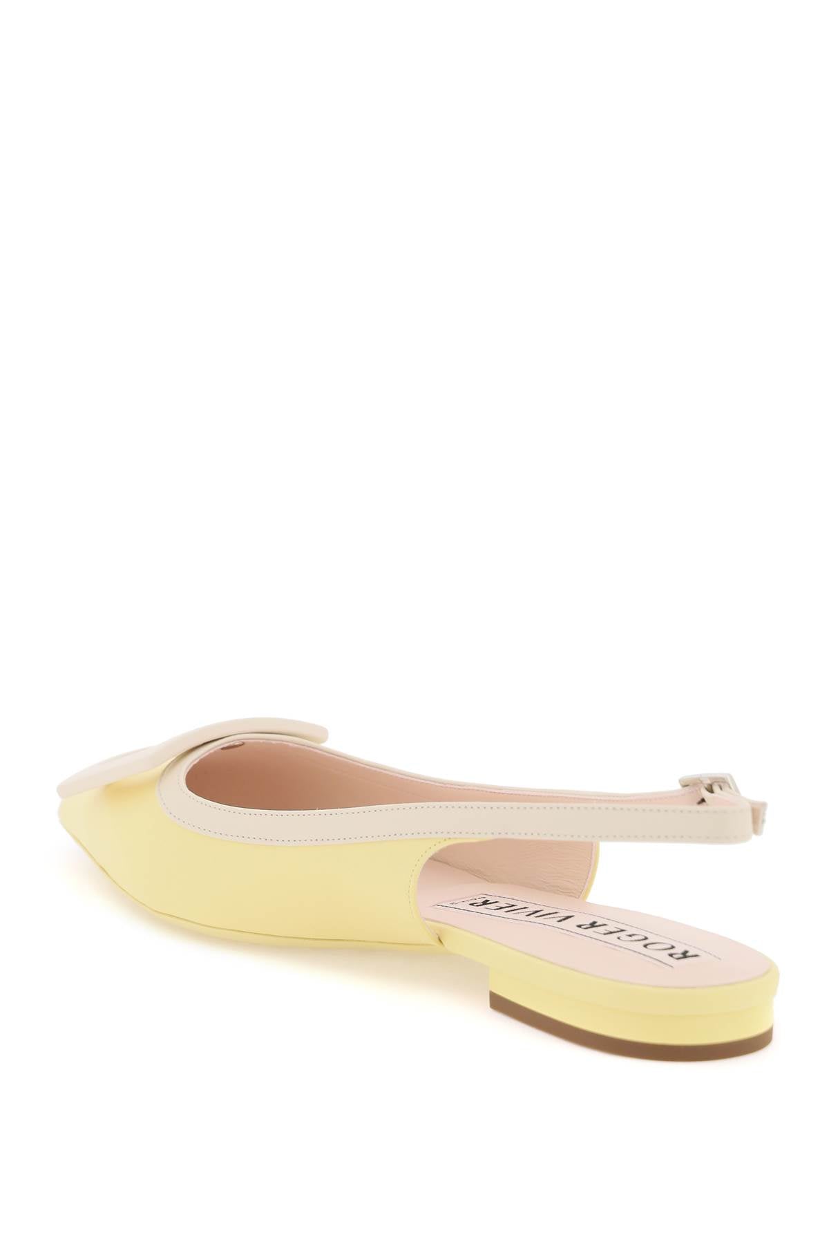 Yellow Slingback Ballerina Flats for Women - SS24 Collection