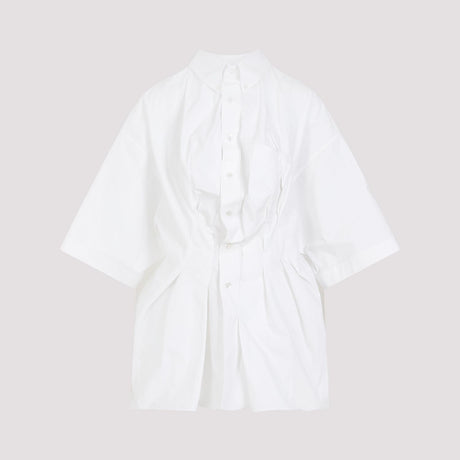 【經典白色襯衫】Maison Margiela女裝白色襯衫-SS24系列