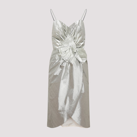 MAISON MARGIELA Metallic Midi Dress for Women