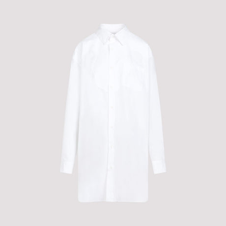 MAISON MARGIELA Cotton White Shirt for Women - SS24 Collection