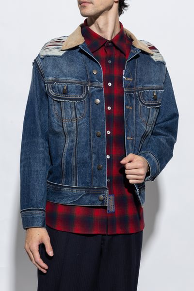 Kiểu dáng vô thời hạn: Áo khoác jean vintage cho nam giới
