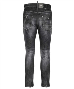 Relaxed Grey Men's Stretch Jeans - SS23