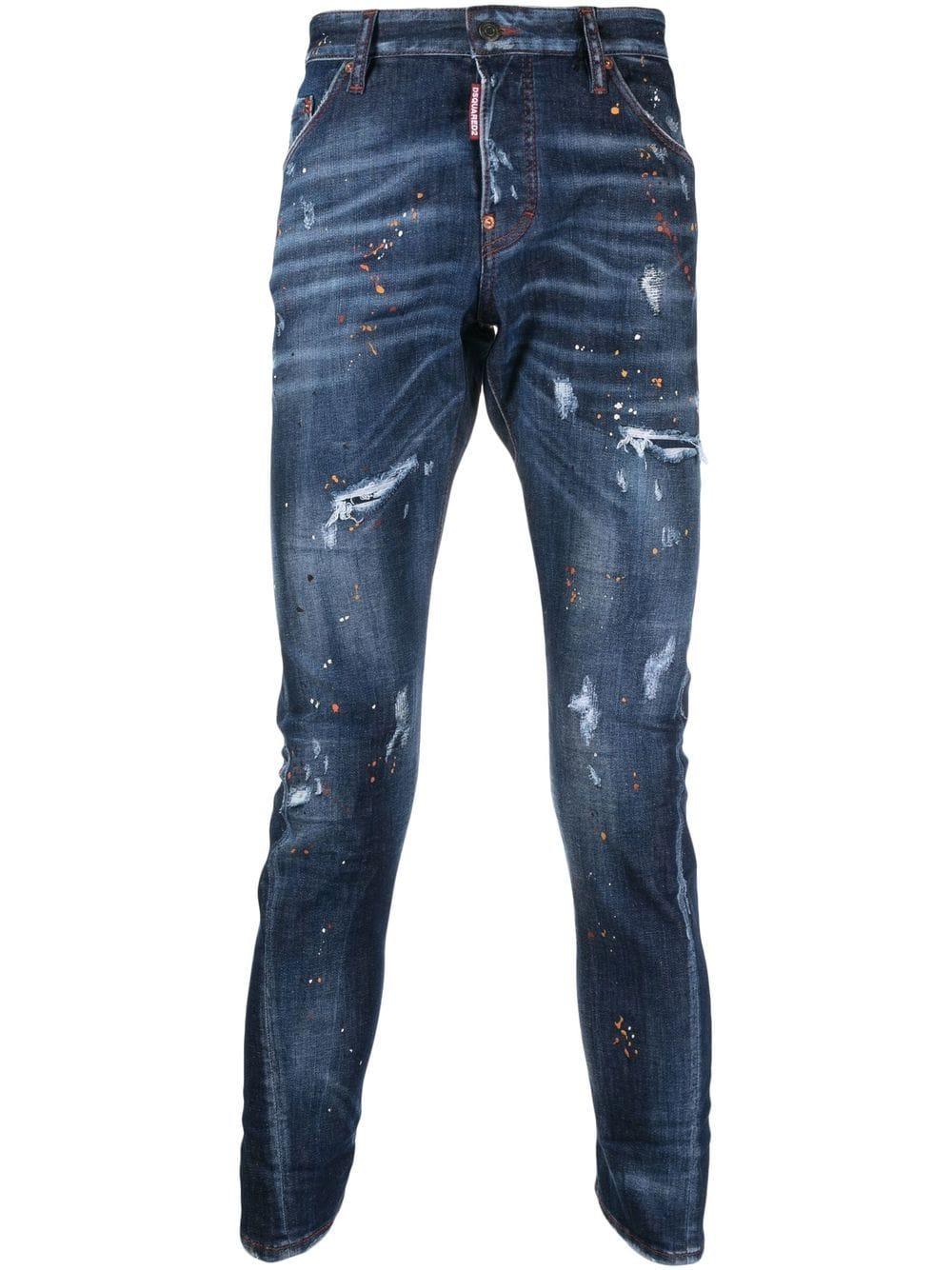 FW22男士棉质牛仔裤