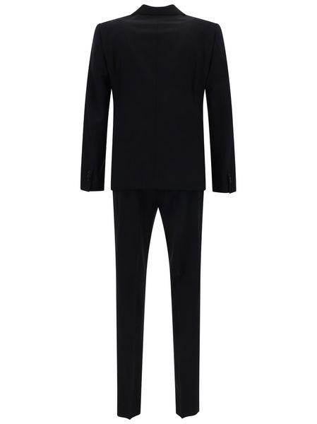 DSQUARED2 Dark Grey Single-Breasted Wool Suit for Men - FW23 Collection