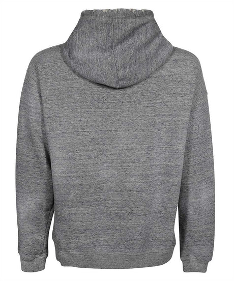 Men's Distressed Grey Cotton Hoodie for SS23