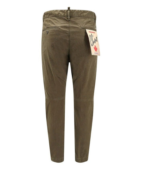 DSQUARED2 Military Green Stretch Chinos