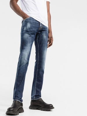 DSQUARED2 Distressed Denim Jeans for Men - Spring/Summer 2023