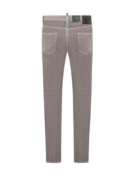 DSQUARED2 Contemporary Desert Tan Five-Pocket Pants