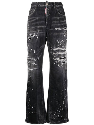 DSQUARED2 Women's Distressed Bootcut Jeans - FW23 Collection