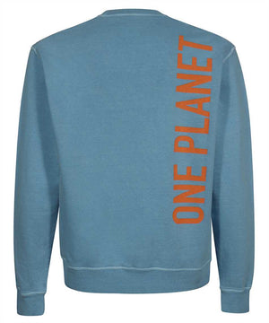 DSQUARED2 Men's Light Blue Cotton Sweatshirt with Cool Fit and Back Print