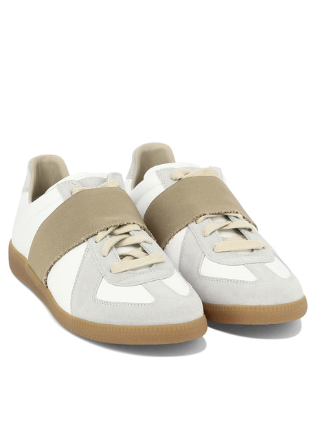 MAISON MARGIELA 24SS Men's White Sneakers - Summer 2024 Collection