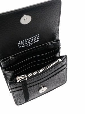MAISON MARGIELA Stylish Four Stitches Leather Chain Wallet for Men